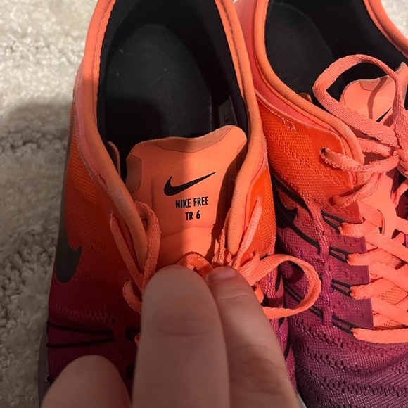 Nike free TR 6 rainbow running shoes sneakers size 9 athletic workout training - Picture 5 of 8